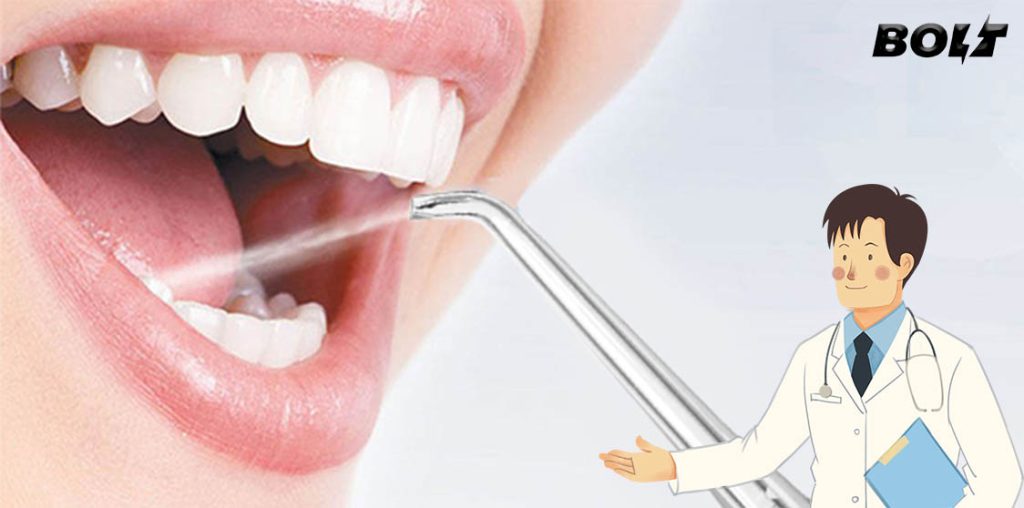 BOLT oral irrigator